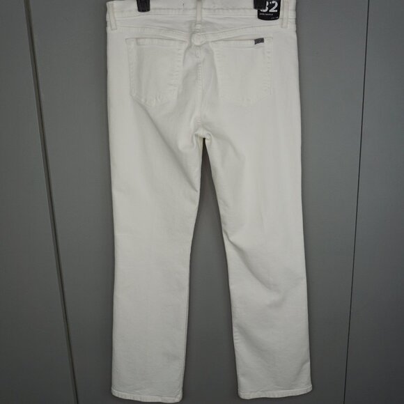 New Joe's Jeans Mid Rise Petite Bootcut Jeans in White size 32P - Picture 9 of 15